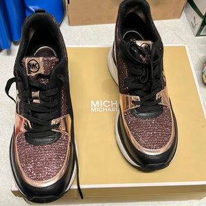 Glitter platform Sneaker size 9.5